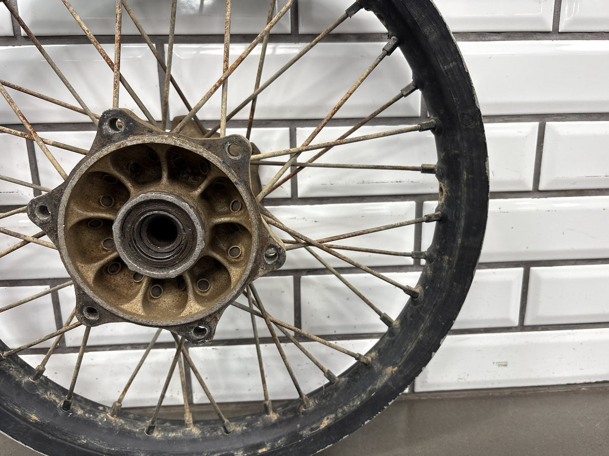 2000-2007 Suzuki DRZ400E DRZ400 Rear Wheel 18 x 2.15 Rim Hub Spokes OEM