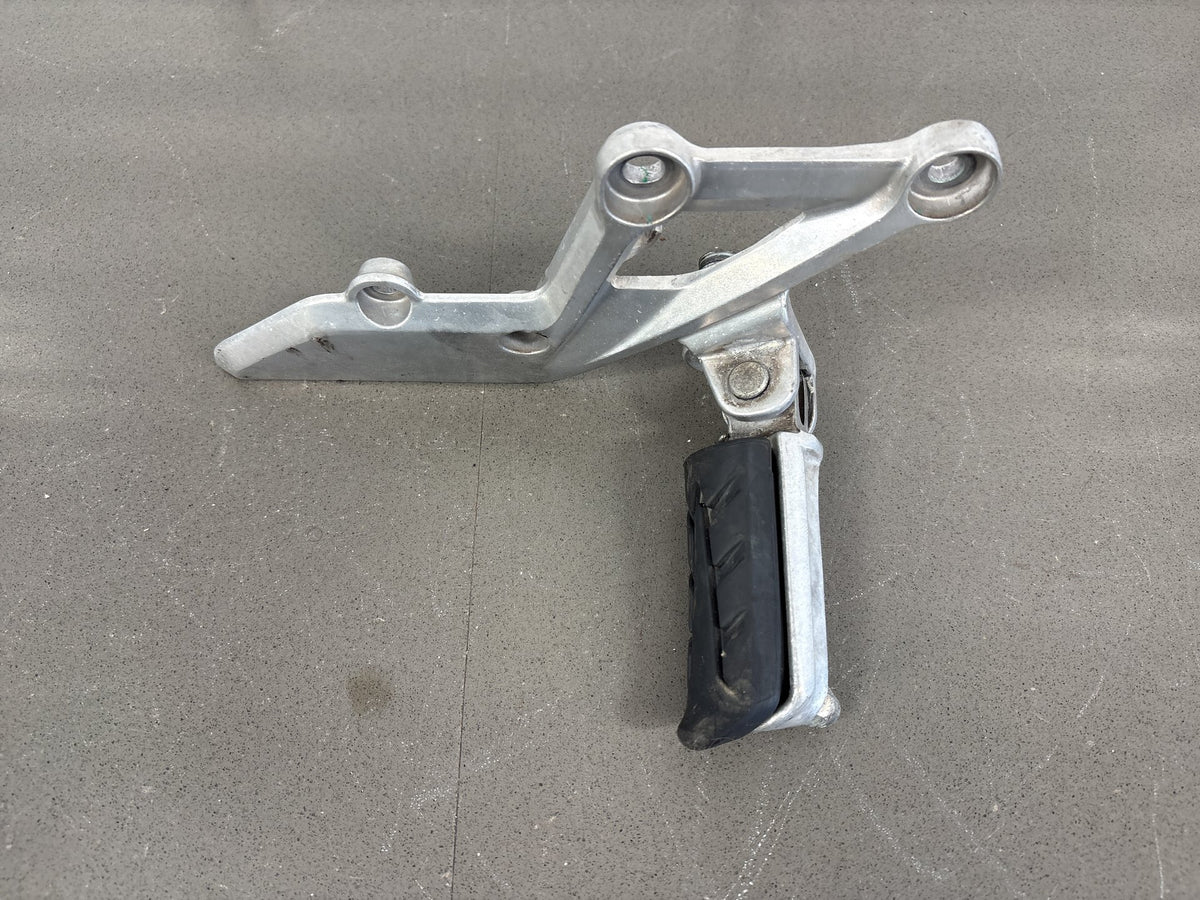 2017-2019 Honda CBR300R Front Rider Foot Pegs with Brackets Pair OEM