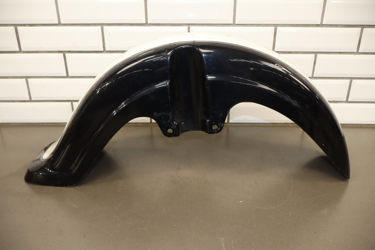 2001-2004 Suzuki VL800 Volusia Front Fender Black White FP4