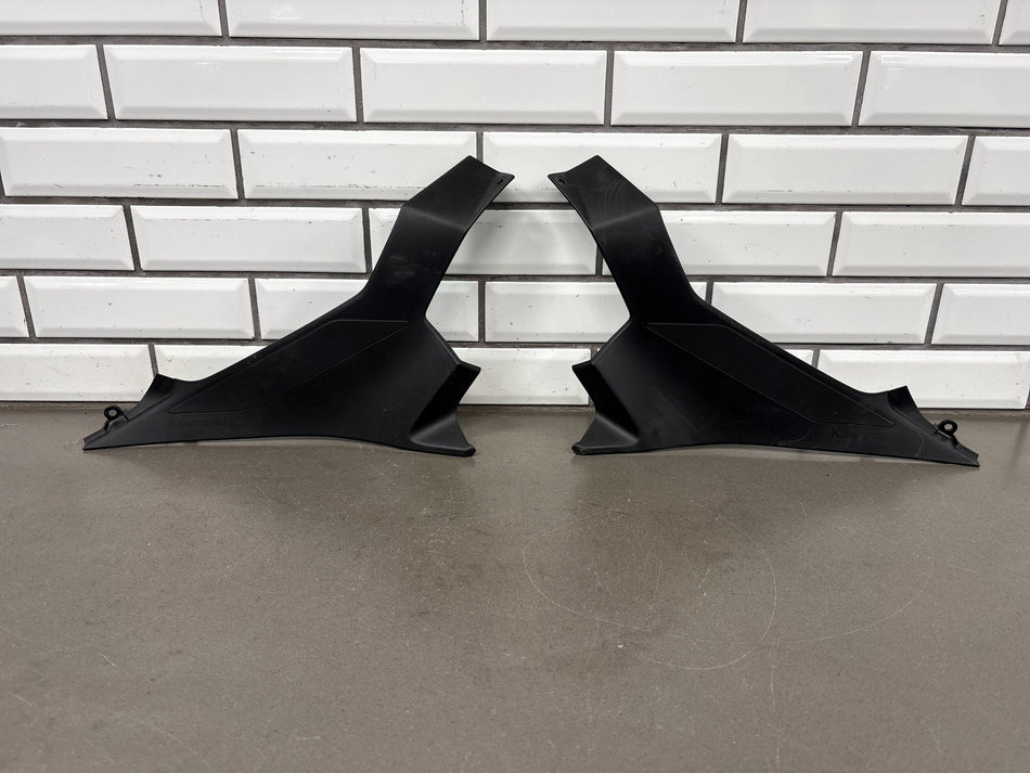 2018 Kawasaki Ninja 400 Under Seat Side Covers Left Right Pair OEM