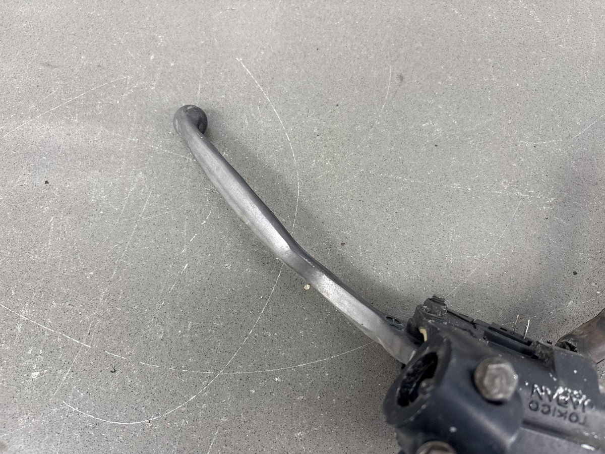 1983 Kawasaki GPZ750 ZX750A Front Brake Master Cylinder with Lines OEM