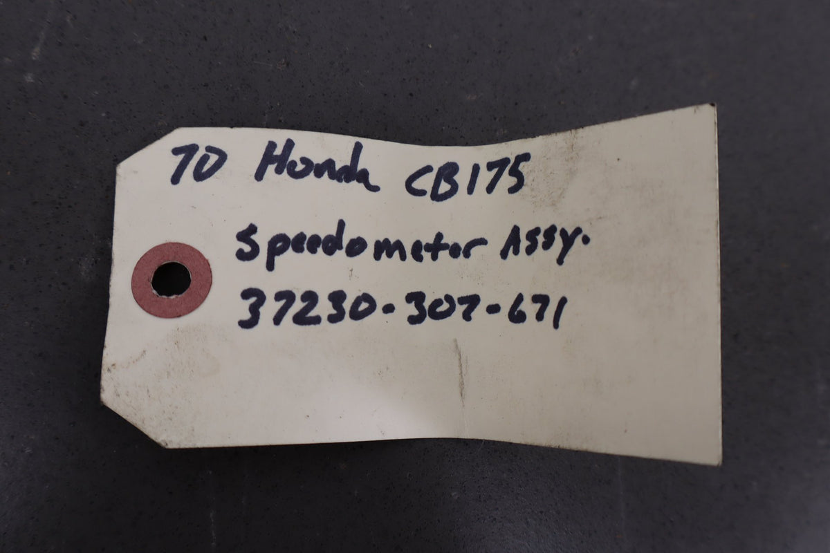 1969-1973 Honda CB175 Speedometer 37230-307-671