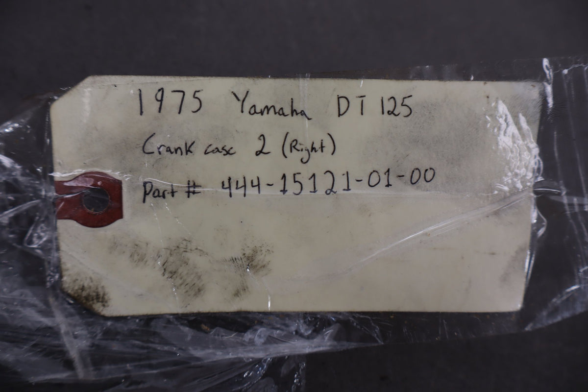 1974-1981 Yamaha DT125 Right Crankcase 444-15121-01-00