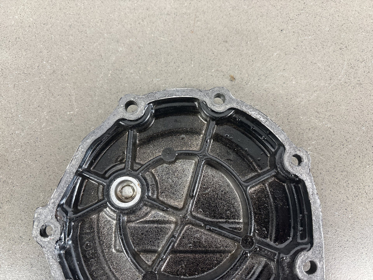 1990-2001 Kawasaki ZX-11 ZX1100C ZX1100D Left Engine Cover Black OEM 14024-1721