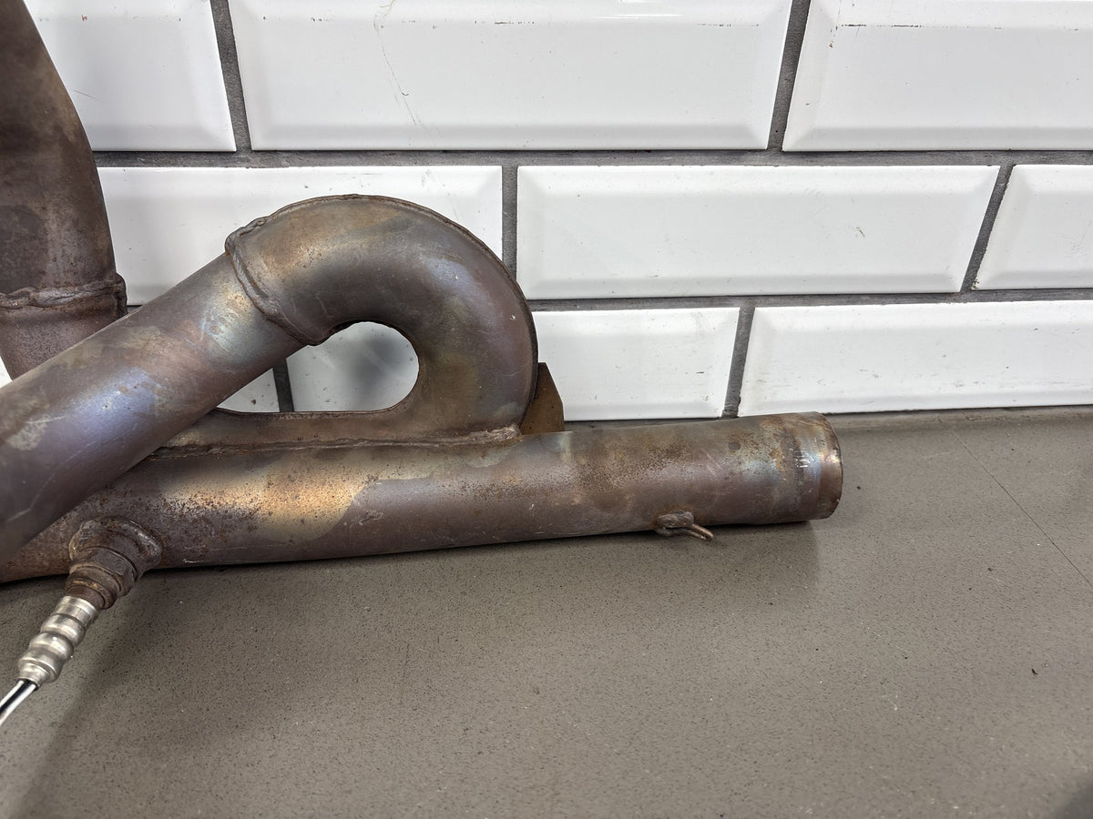 2004-2010 Aprilia RSV 1000 R Exhaust Collector Pipe Assembly OEM