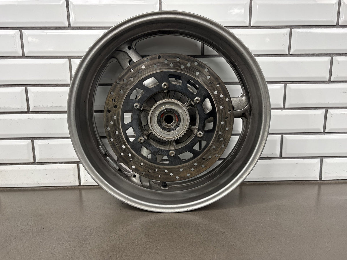 2004-2007 Yamaha FJR1300 Rear Wheel Rim 17x5.50 With Rotor ABS Ring Hub OEM