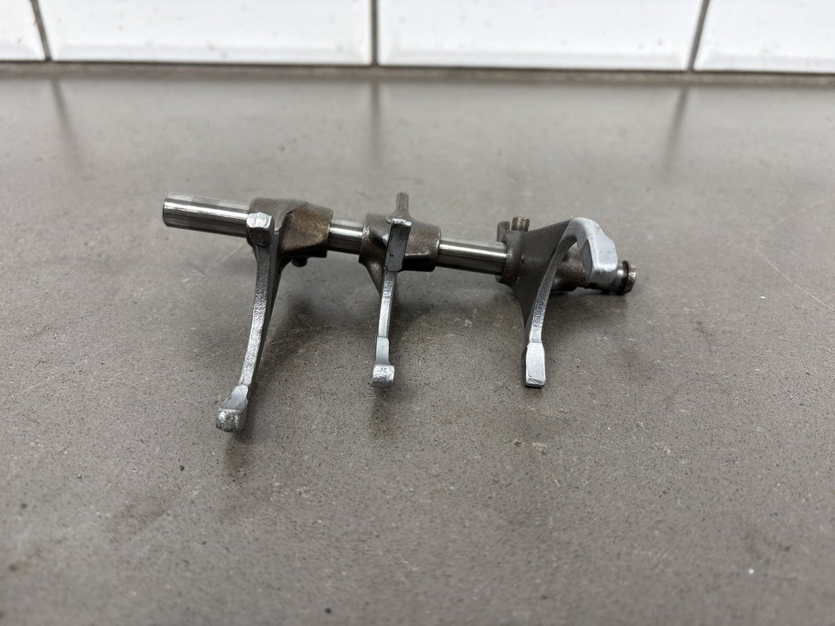 1995 Triumph Daytona 1200 Transmission Shift Forks with Rails OEM
