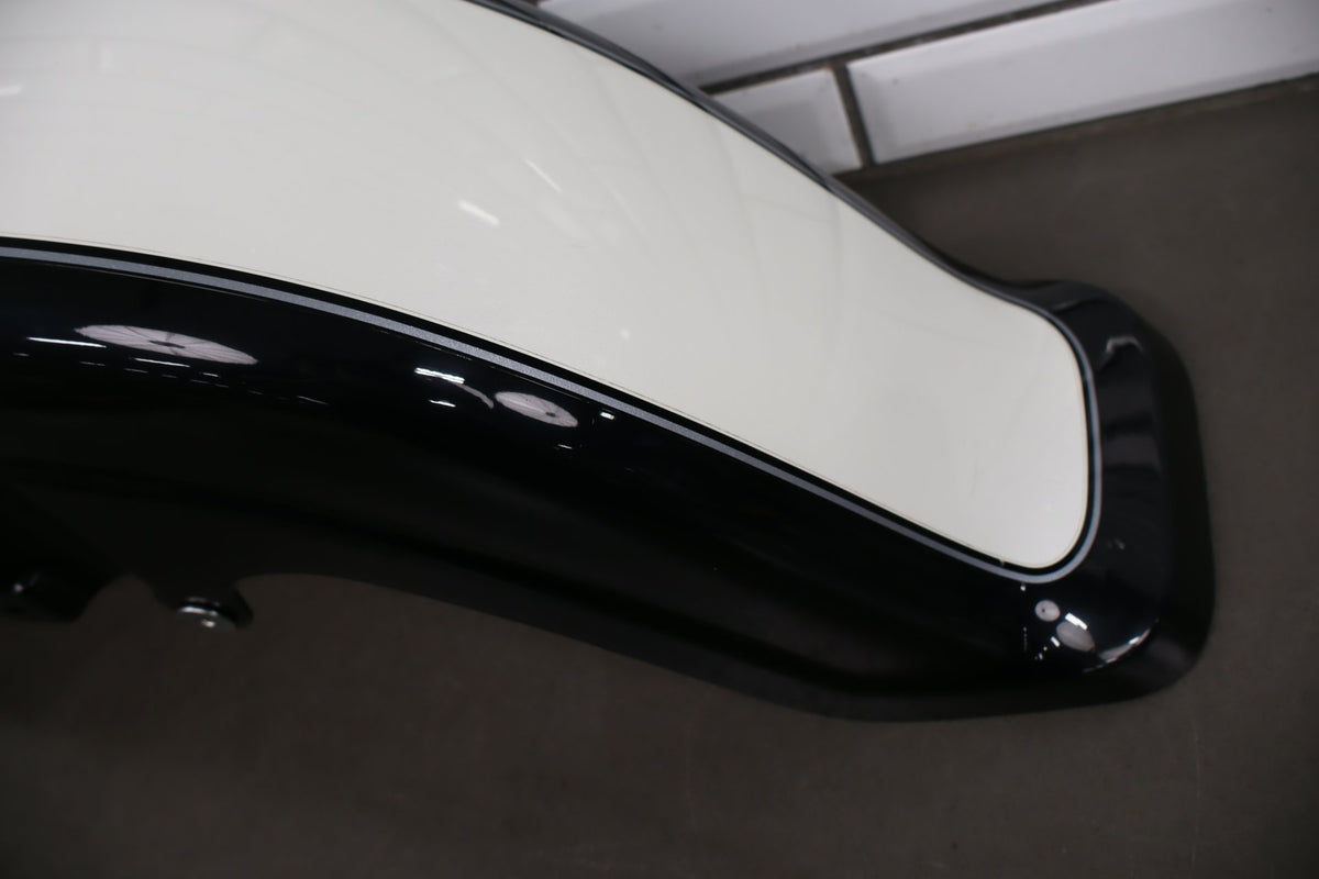 2001-2004 Suzuki VL800 Volusia Front Fender Black White FP4