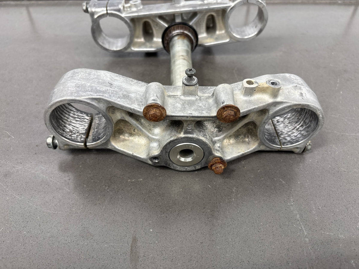 2000-2007 Suzuki DRZ400E DRZ400 Triple Tree Clamps Steering Stem OEM 51410-29F00