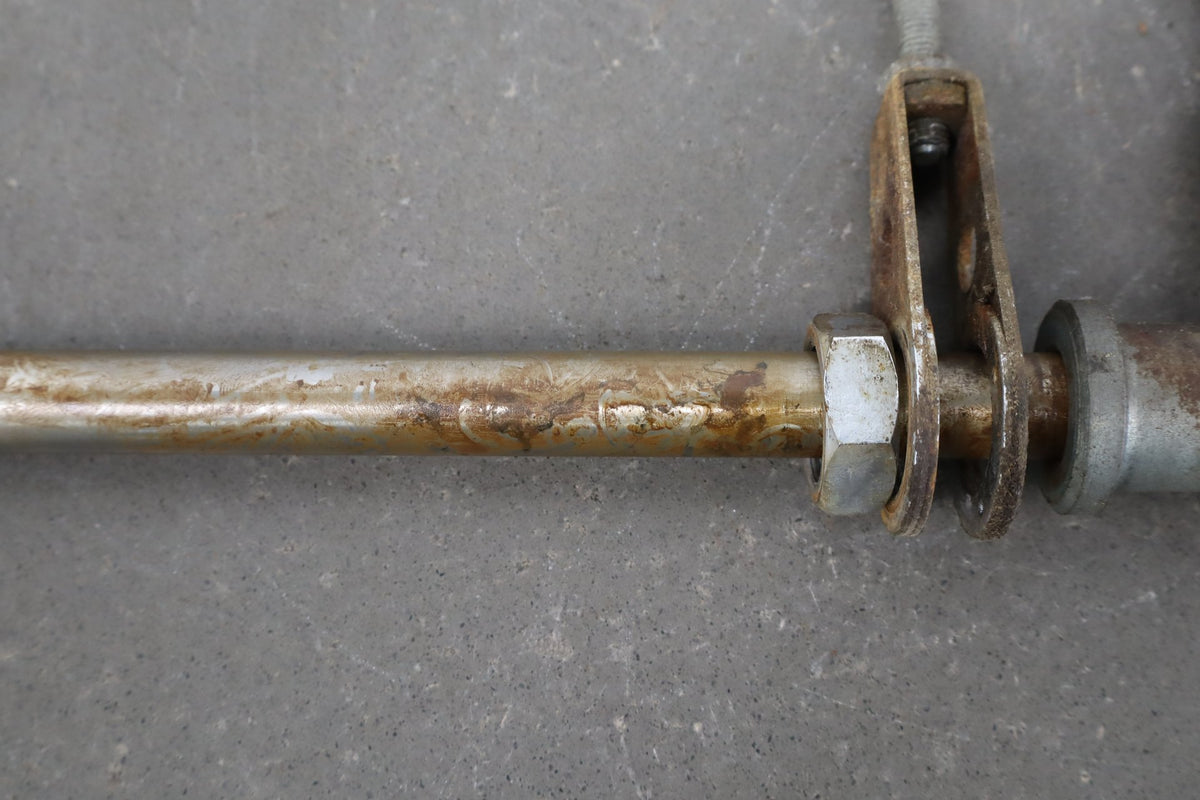 1973 Yamaha RD350 Rear Axle Pivot Bolt Nut Chain Adjusters Assembly OEM