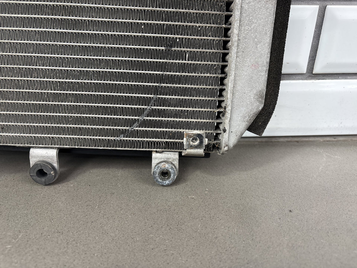 2002 Honda Interceptor 800 VFR800 Left Radiator With Grille Guard OEM