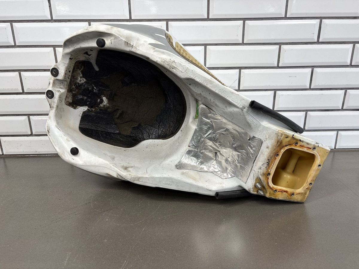 2004-2009 Aprilia RSV 1000 R RSV1000R Fuel Tank Gas Tank White OEM
