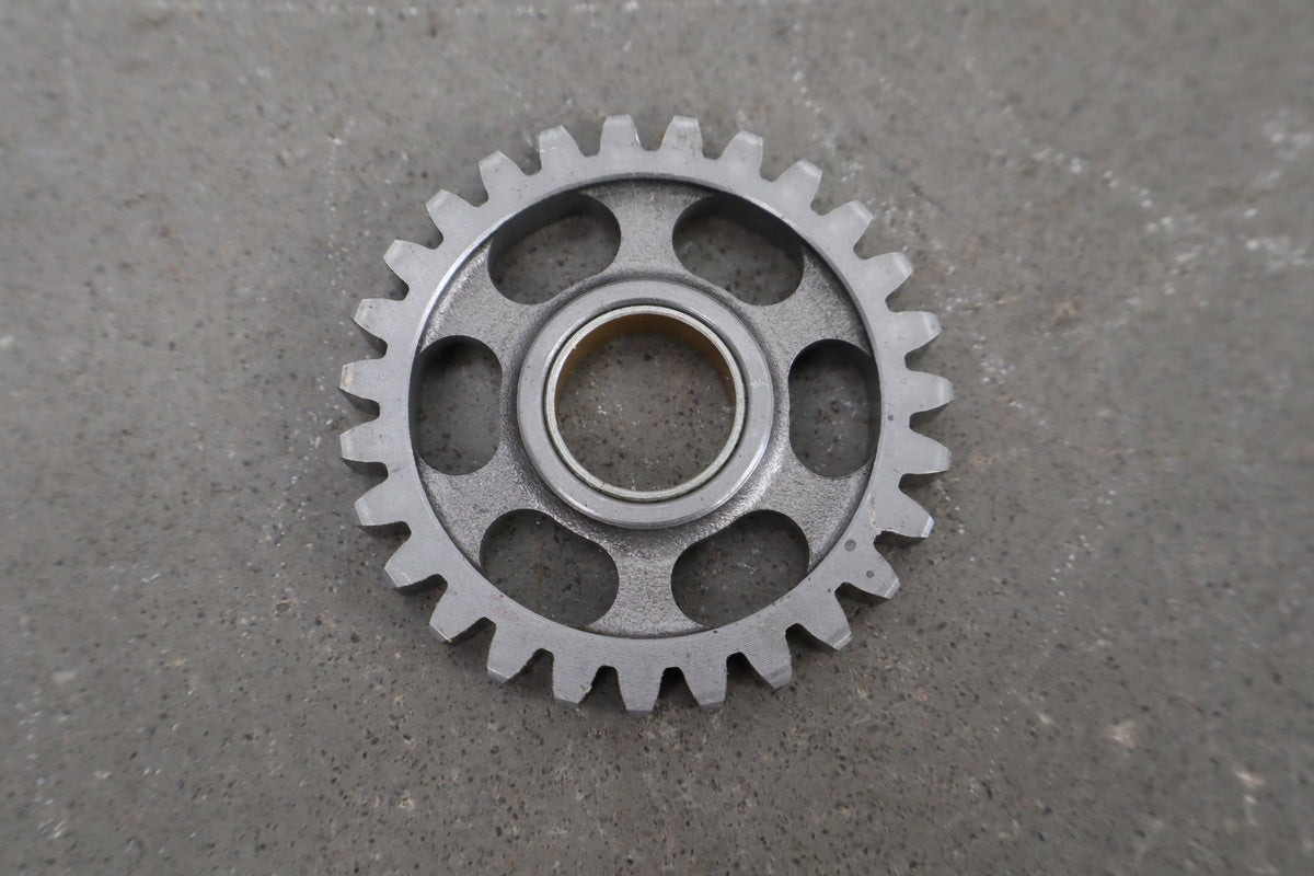 1986 Honda CR125R Kickstart Shaft with Idler Gear OEM 28210-KS6-000