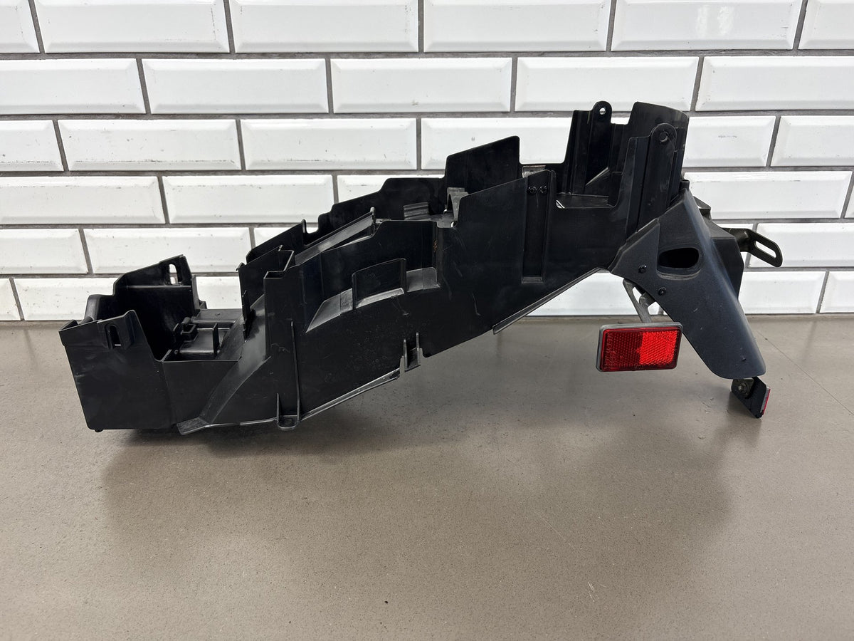 1999-2007 Yamaha YZF600R Rear Inner Fender Battery Tray Plate Bracket Black OEM