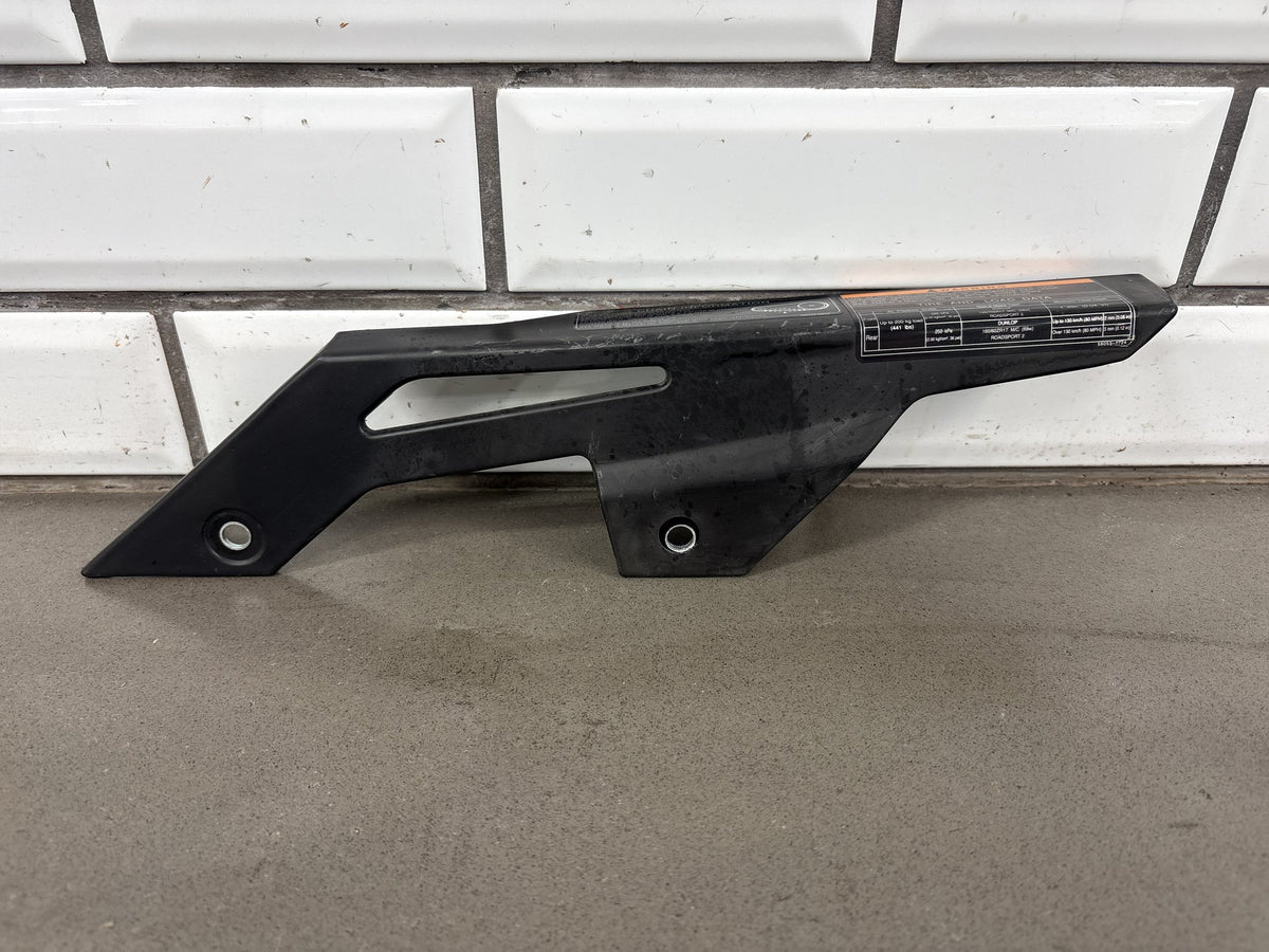 17-25 Kawasaki Ninja 650 EX650 Rear Chain Guard Cover (Black) 36014-0044