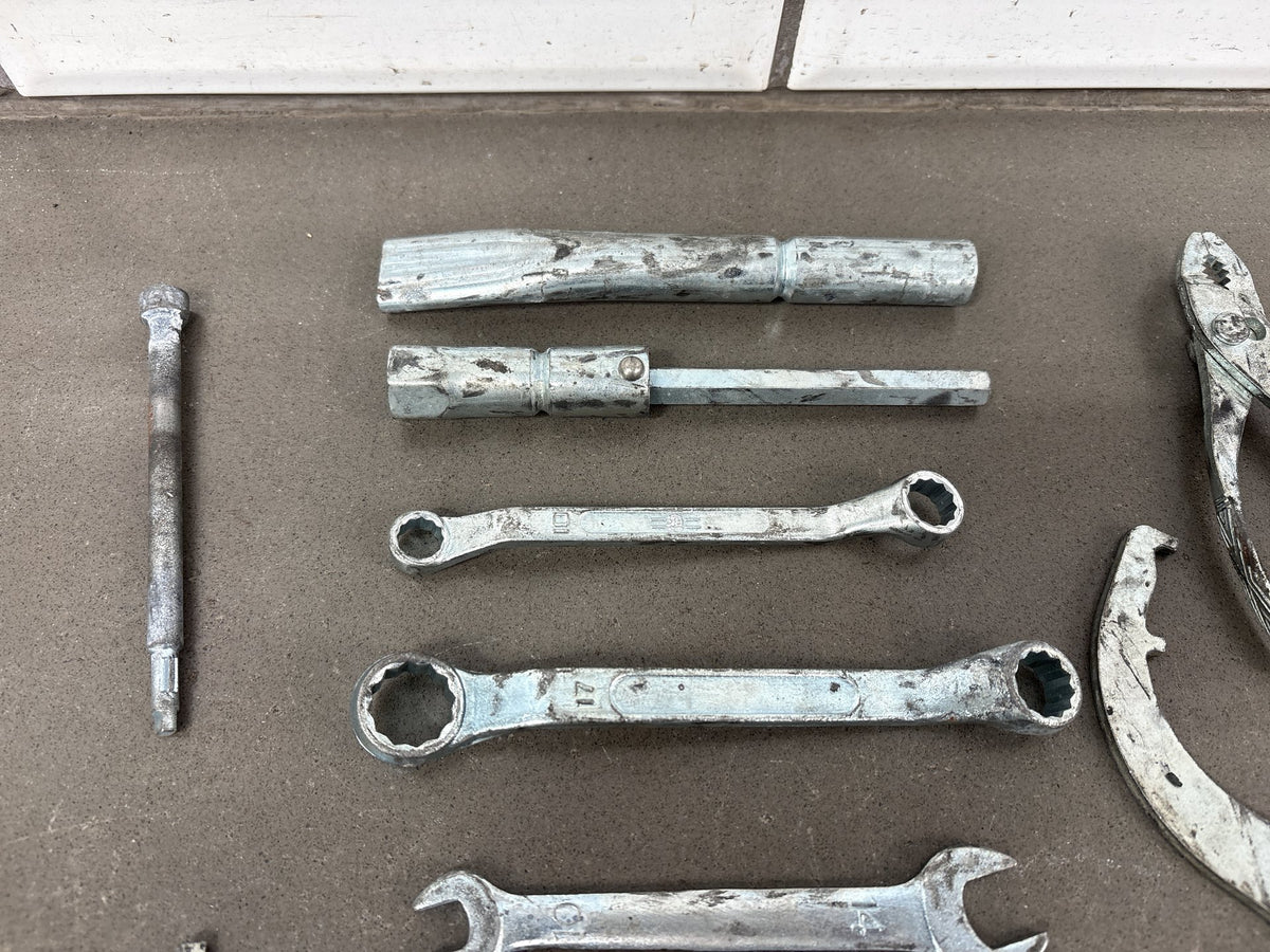2002 Honda Interceptor 800 VFR800 Tool Kit W/ Pouch Wrenches Pliers Spanner OEM