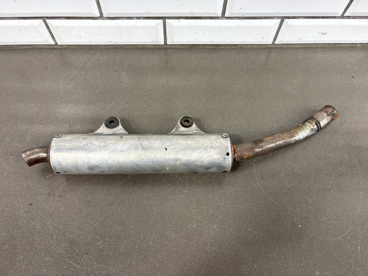 1990-1993 Kawasaki KX250 Pro Circuit Silencer Muffler Vintage MX 18100-1054