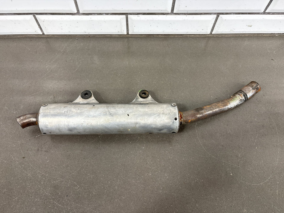 1990-1993 Kawasaki KX250 Pro Circuit Silencer Muffler Vintage MX 18100-1054