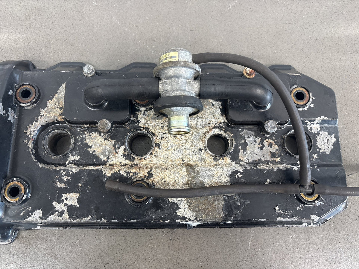 1990-2001 Kawasaki ZX-11 Valve Cover Air Switch Peeling Paint OEM 14024-1628
