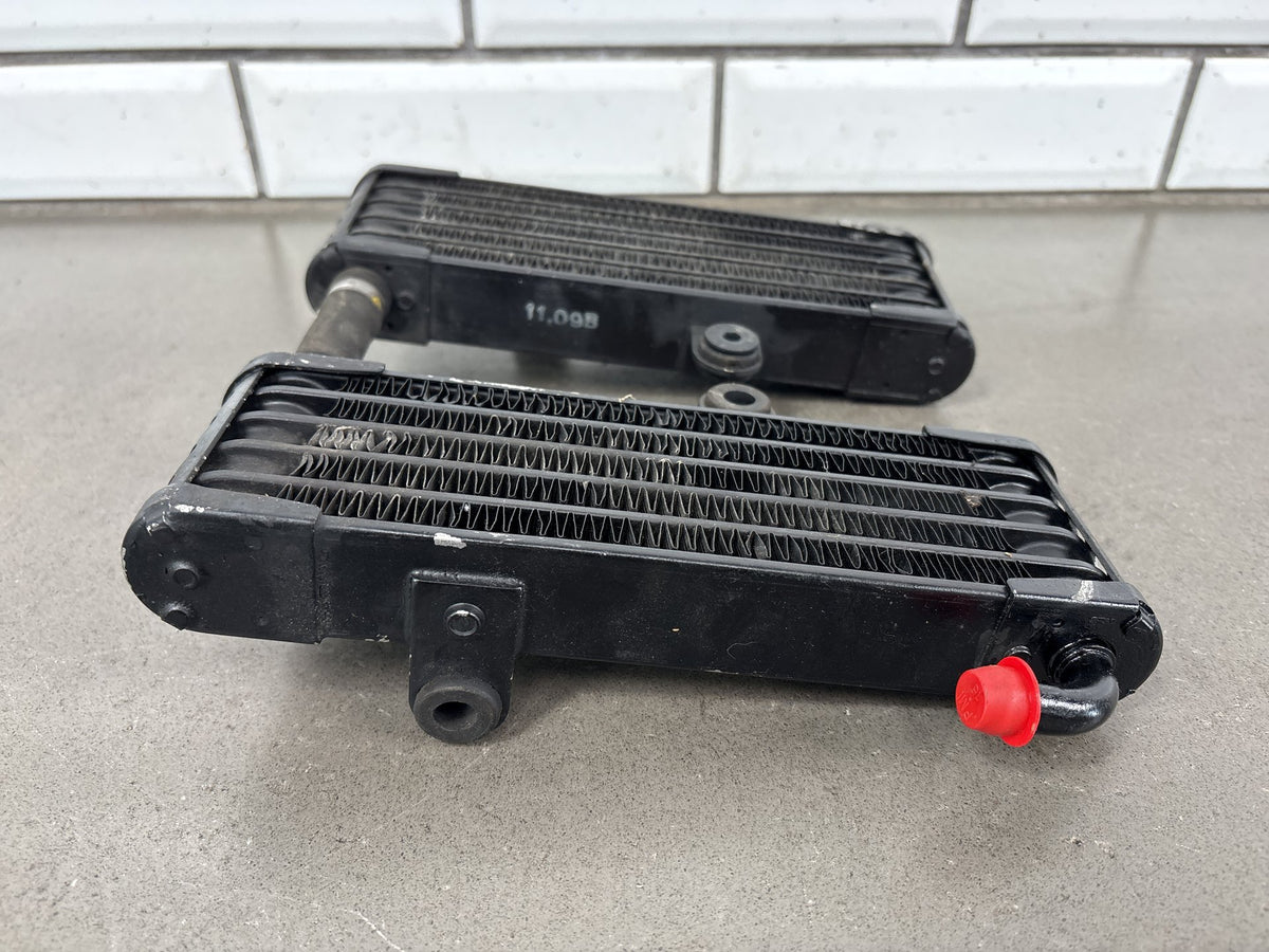 2004-2010 Aprilia RSV 1000 R Oil Coolers Pair OEM Tested Low Mileage