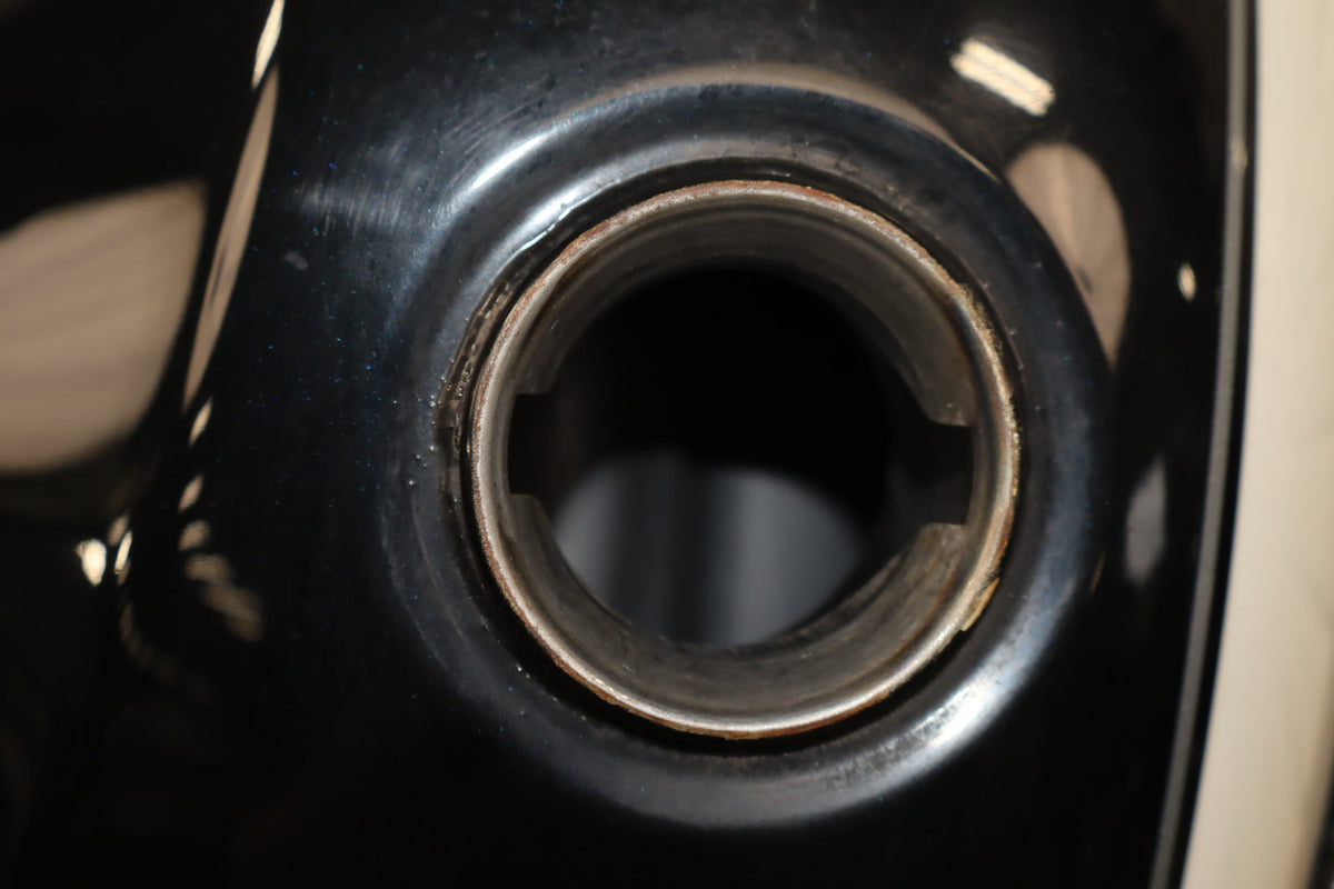 2001 Suzuki VL800 Volusia Fuel Tank Black White FP4