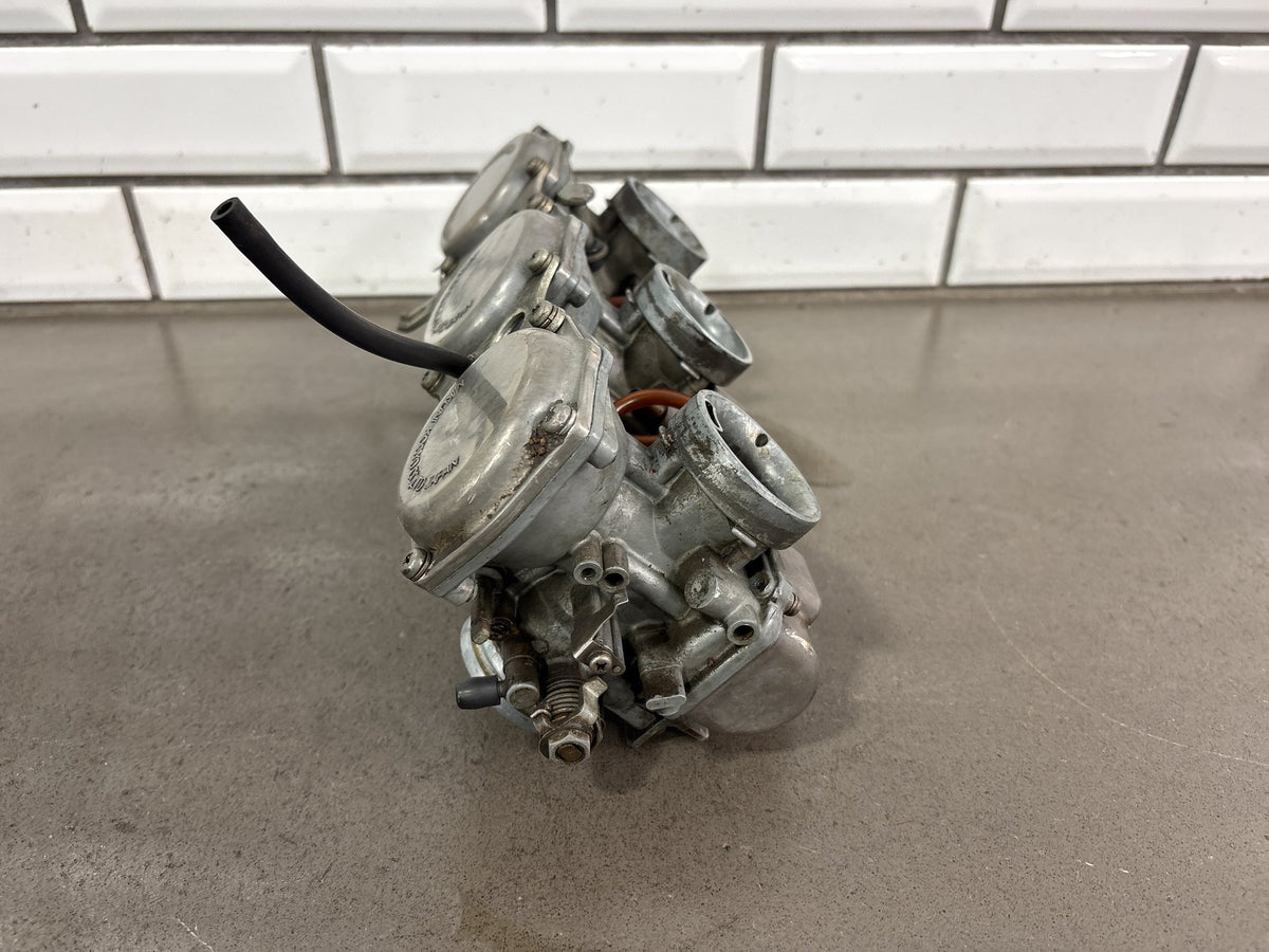 Suzuki GT750 OEM Carburetor Set Vintage Water Buffalo Mikuni