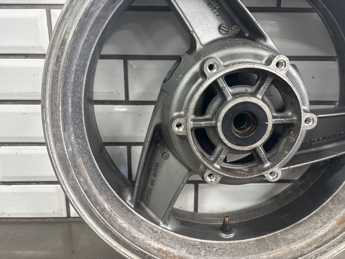 1990-1993 Kawasaki Ninja ZX-11 ZX1100C Rear Wheel Rim 17x5.50 OEM 41073-1464