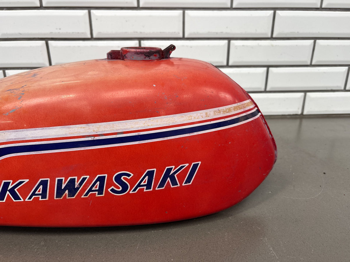 1972 Kawasaki 350 S2 Fuel Tank 51001-071-68 OEM Vintage