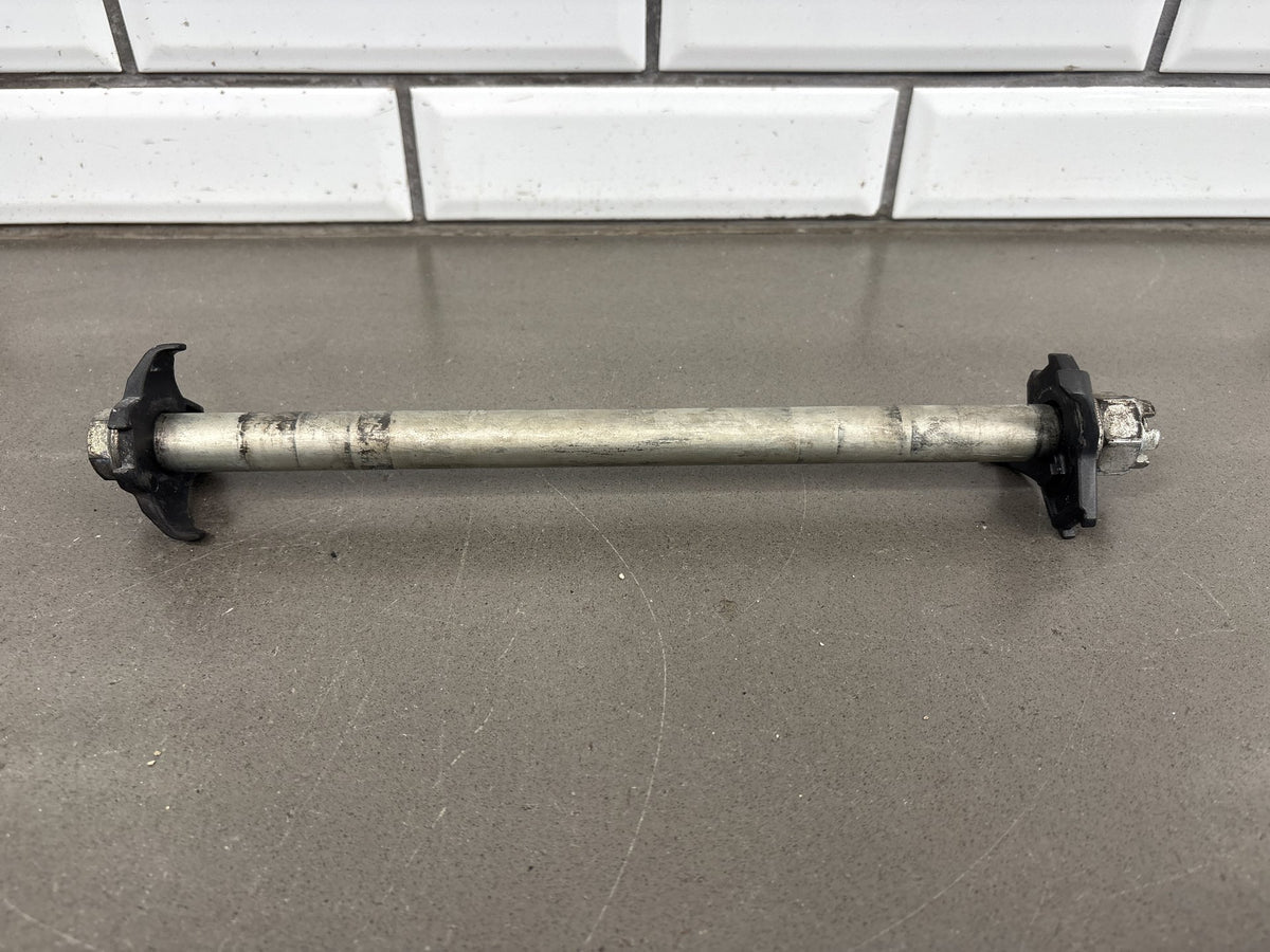 17-25 Kawasaki Ninja 650 EX650 Rear Axle With Chain Adjusters 41068-0617