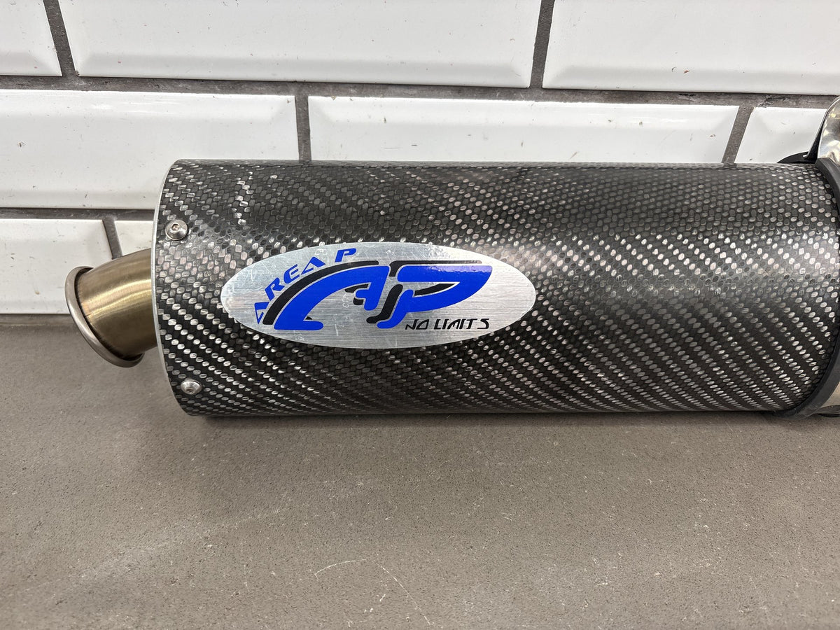 2010-2014 Kawasaki Concours 14 AREA P Carbon Fiber Slip On Exhaust System