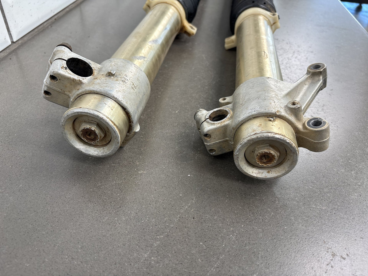 Suzuki DRZ 400E DRZ 400 Front Suspension Forks Set Left/Right 49mm 2000-2007
