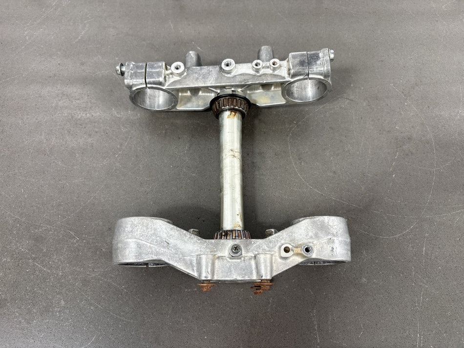 2000-2007 Suzuki DRZ400E DRZ400 Triple Tree Clamps Steering Stem OEM 51410-29F00