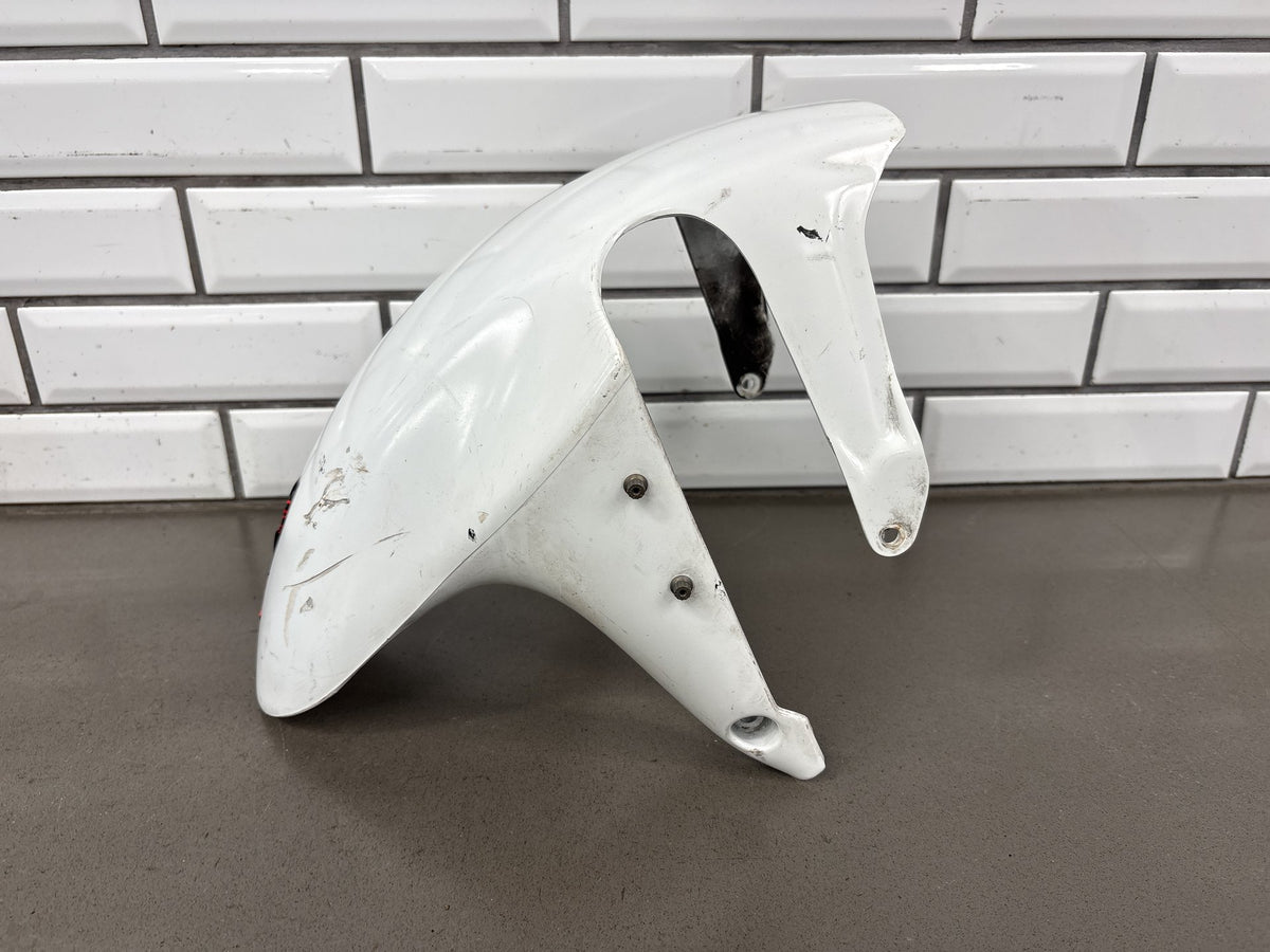 2004-2010 Aprilia RSV1000R Front Fender Mudguard White OEM