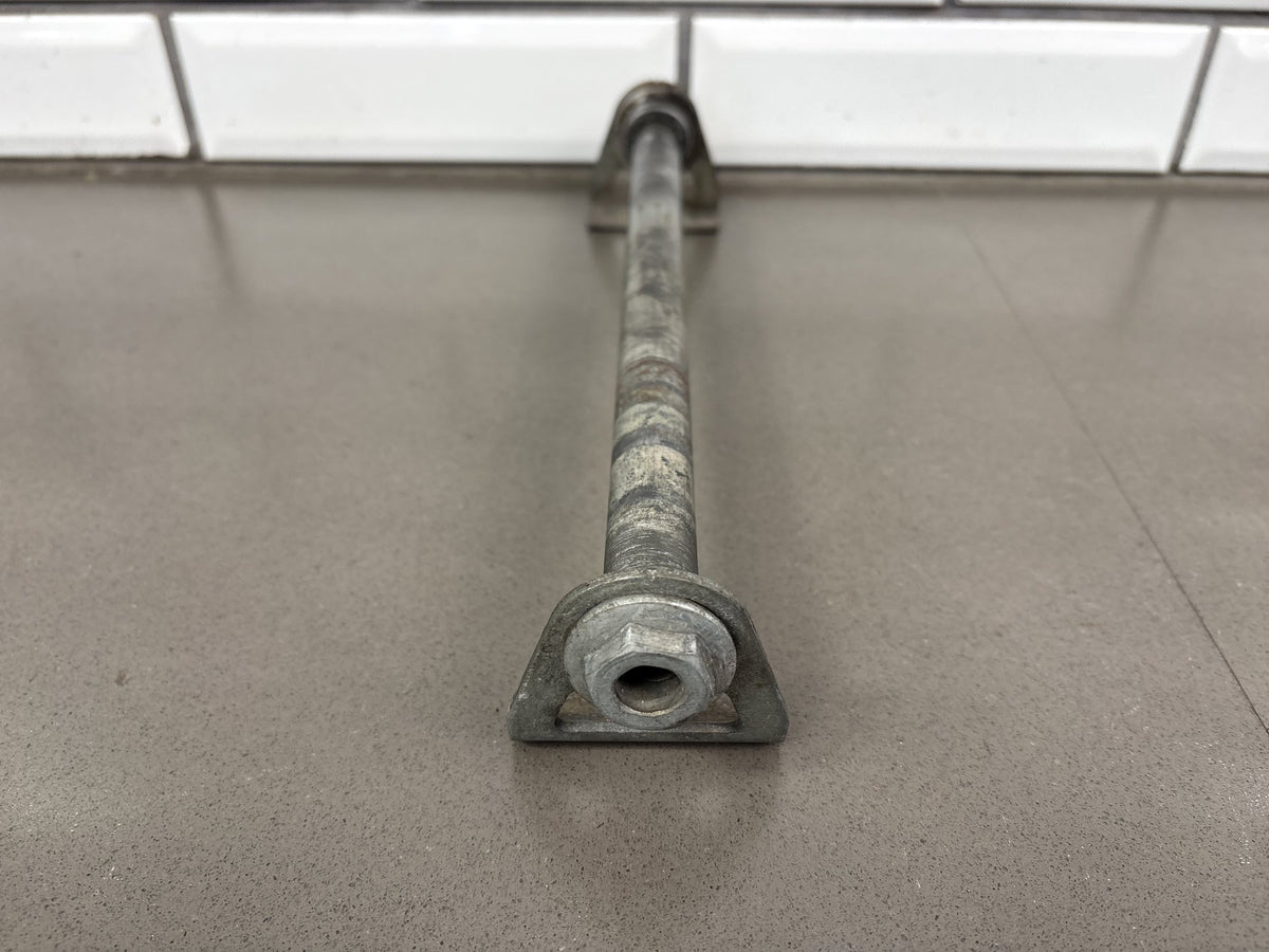 2005-07 Suzuki SV650 Rear Axle With Chain Adjusters Nut OEM 64711-17G10