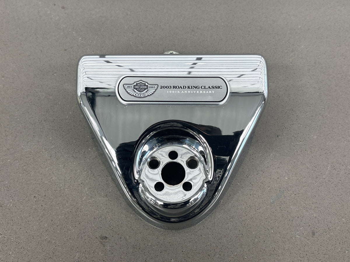 2003 Harley Road King FLHRCI 100th Anniversary Handlebar Cover OEM 67866-03