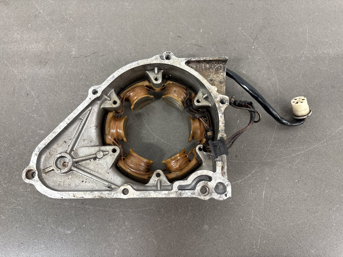 1968-1973 Honda CL350 Stator Cover Assembly OEM CB350 Tested