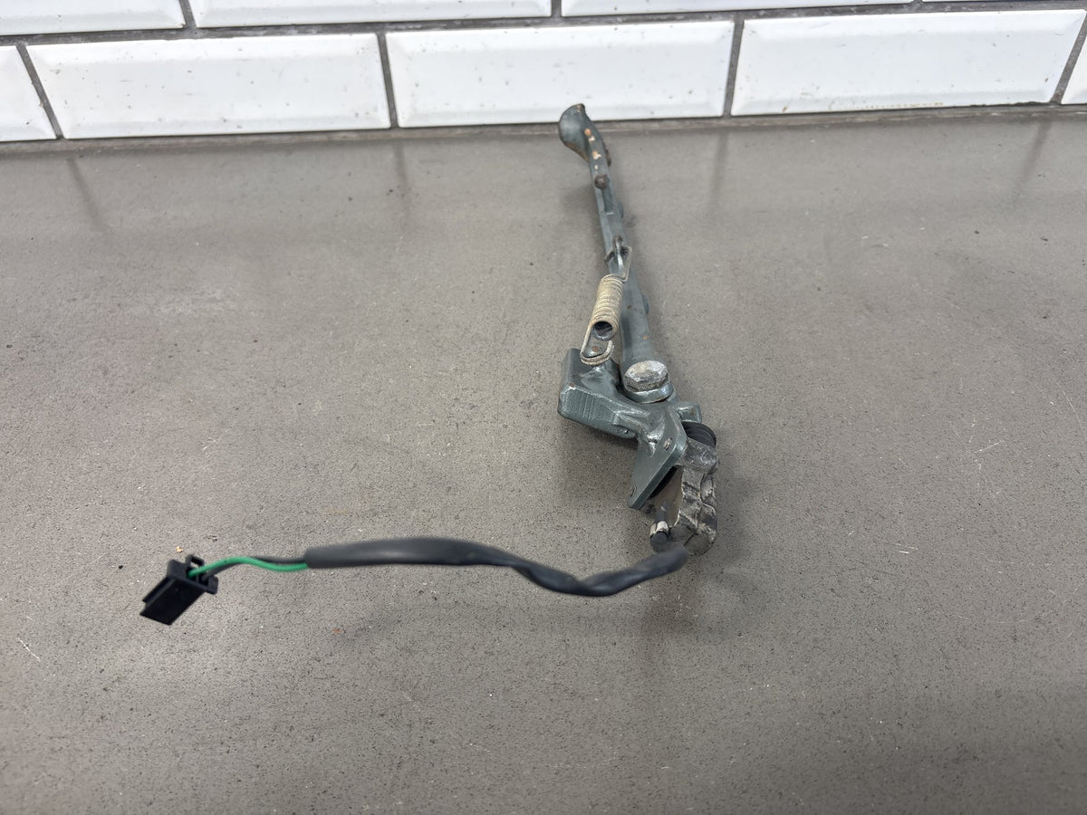 1990-1993 Kawasaki ZX-11 ZX1100C Kickstand Bracket Switch Gray OEM 34024-1249