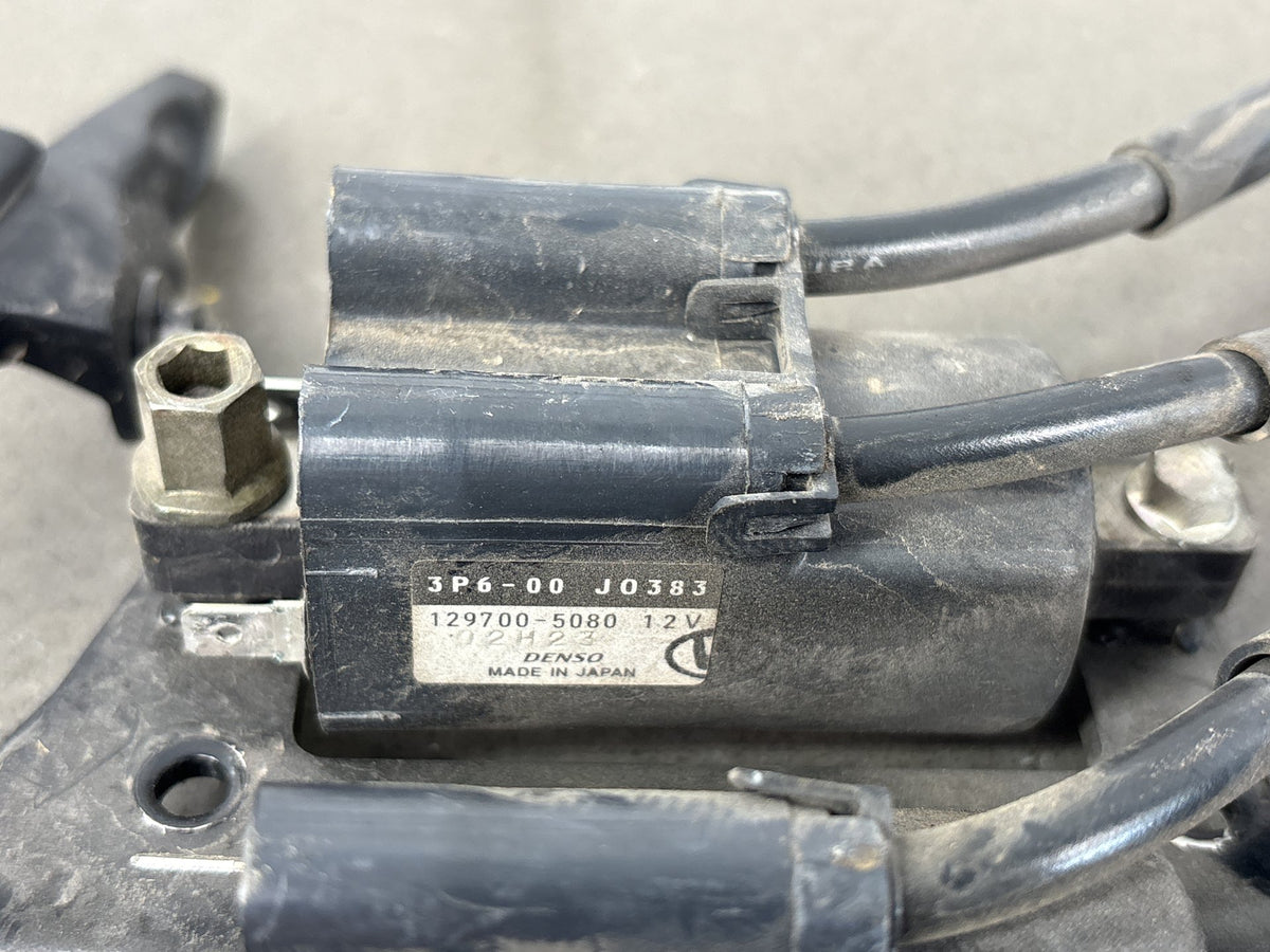2006-2011 Yamaha FJR1300 Ignition Coils Pair Plug Caps Wires OEM 3P6-82310-00-00