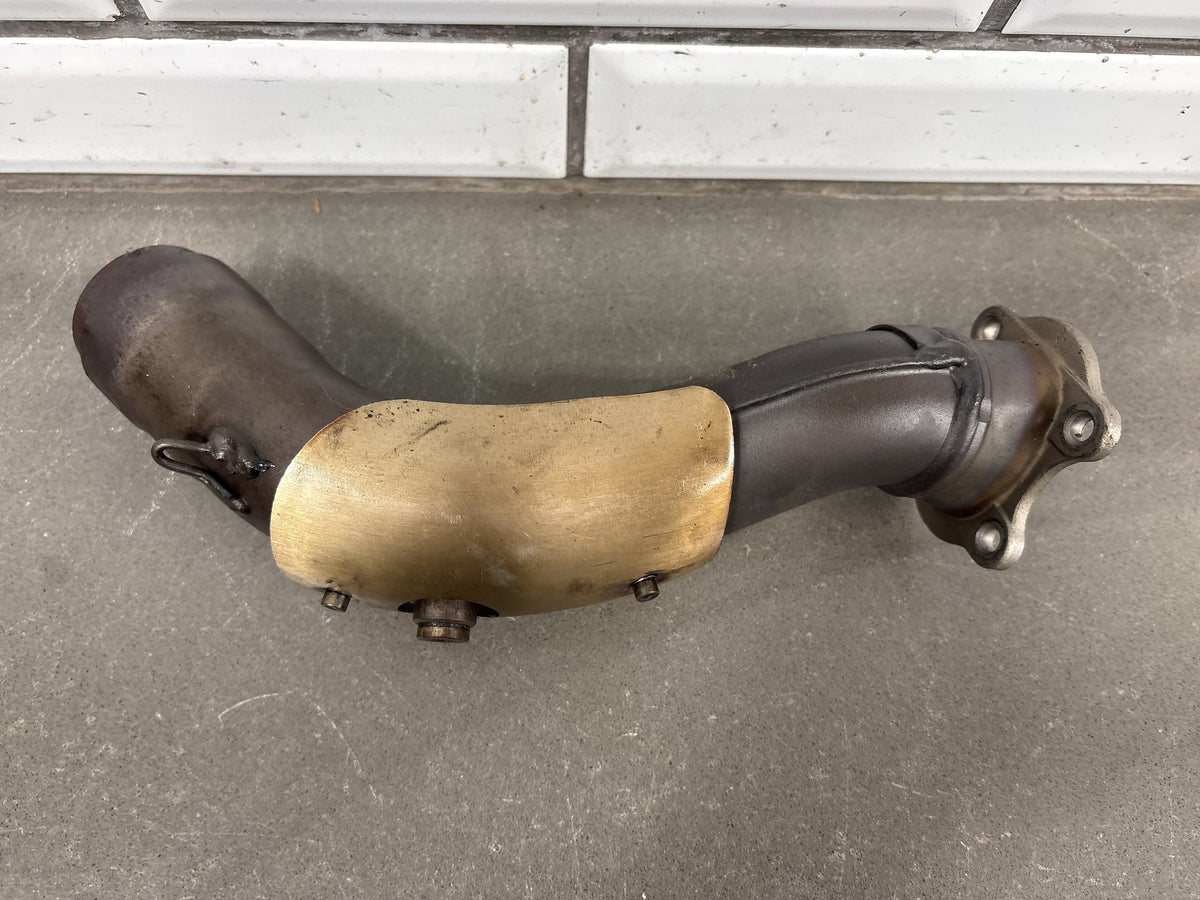 2006-2010 Aprilia RSV1000R Tuono 1000R Rear Exhaust Header Pipe Heat Shield OEM