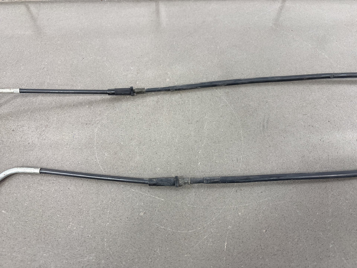 1990-1993 Kawasaki Ninja ZX11 ZX1100C Throttle Cables Pair OEM