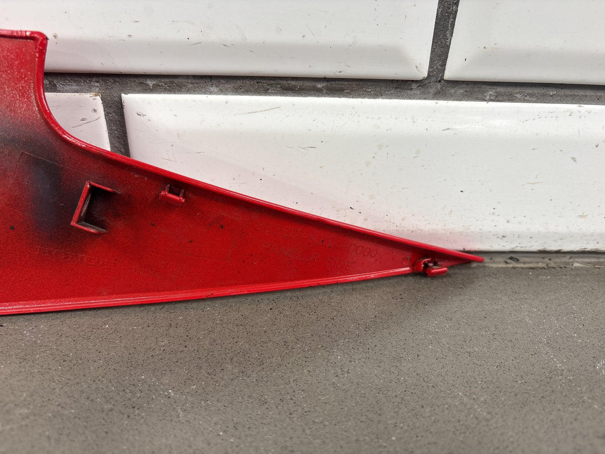 2017 Honda CBR300R Right Side Cover Color Insert Panel Red OEM