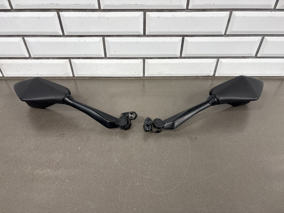 20-25 Kawasaki Ninja 650 EX650 Left & Right Mirror Pair (Black) 56001-0378