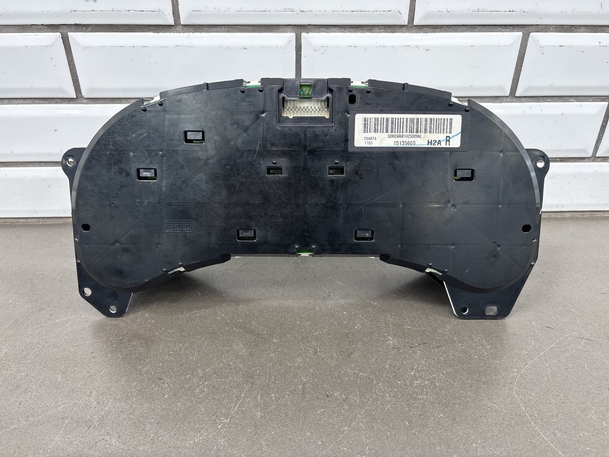 03-06 GMT800 Cadillac Escalade Platinum Speedometer Cluster Rebuilt LED 174k