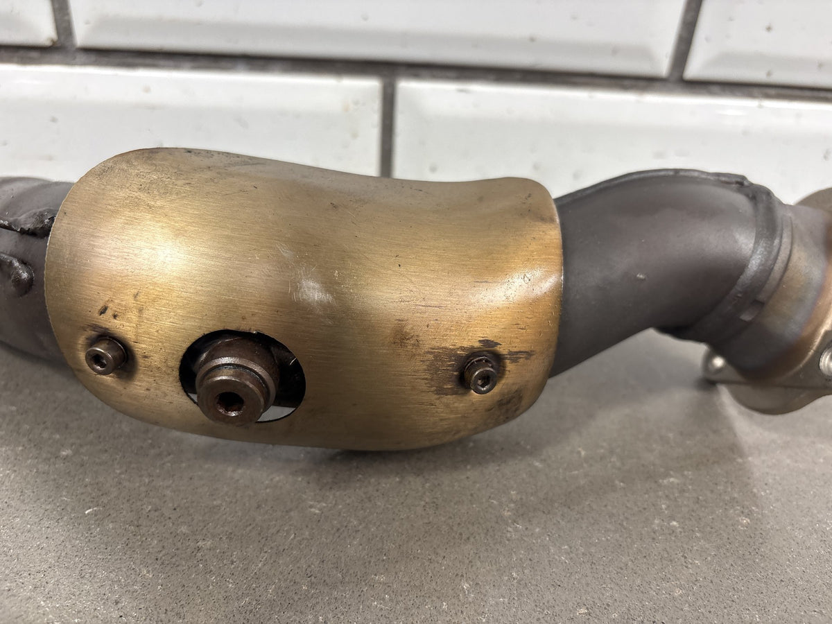 2006-2010 Aprilia RSV1000R Tuono 1000R Rear Exhaust Header Pipe Heat Shield OEM