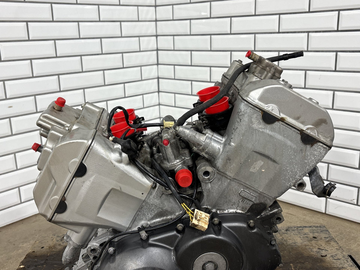 2002 Honda Interceptor 800 VFR800 VTEC Engine Compression Tested Road Rash OEM