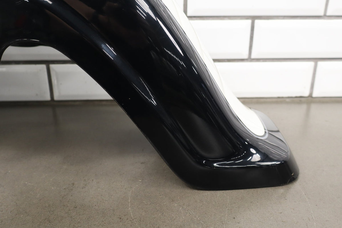 2001-2004 Suzuki VL800 Volusia Front Fender Black White FP4
