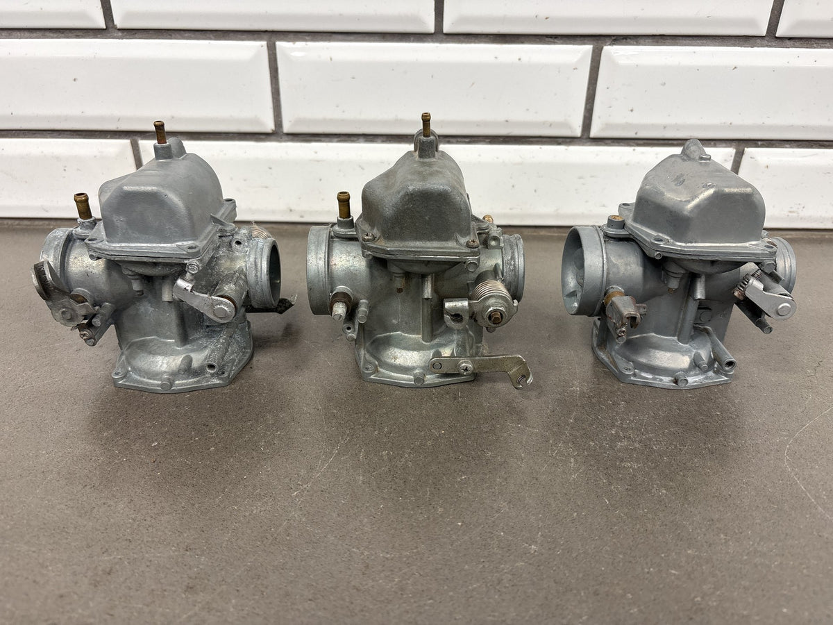 1971 Honda CL350 Carburetors Lot of 3 with Rebuild Parts OEM