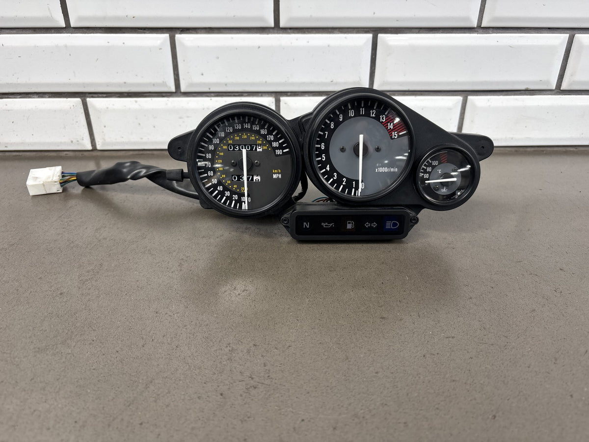 1999-2007 Yamaha YZF600R Gauge Cluster Speedometer Tachometer MPH 3,007 Mi OEM