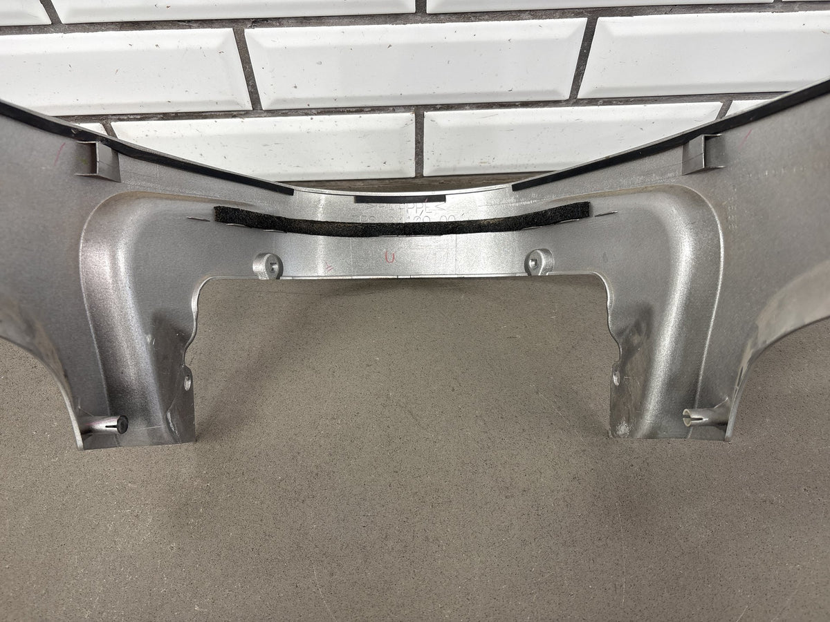 2006-2011 Yamaha FJR1300 Fuel Tank Front Cover Panel Silver OEM 3P6-24129-00-P0