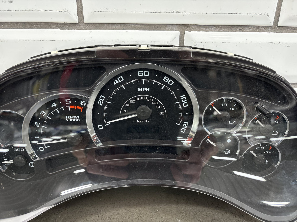 03-06 GMT800 Cadillac Escalade Platinum Speedometer Cluster Rebuilt LED 174k